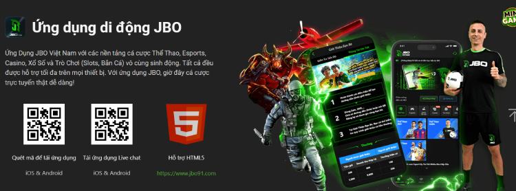 ứng dụng cược jbo